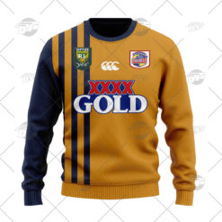 Personalized 1995 South Queensland Crushers Jerseys Rugby League Wool Ugly Sweater For Men Women
