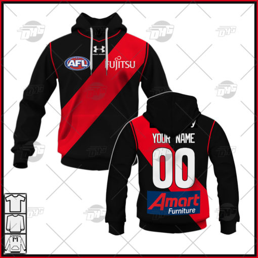 Personalise AFL Essendon Football Club 2022 Home Guernsey
