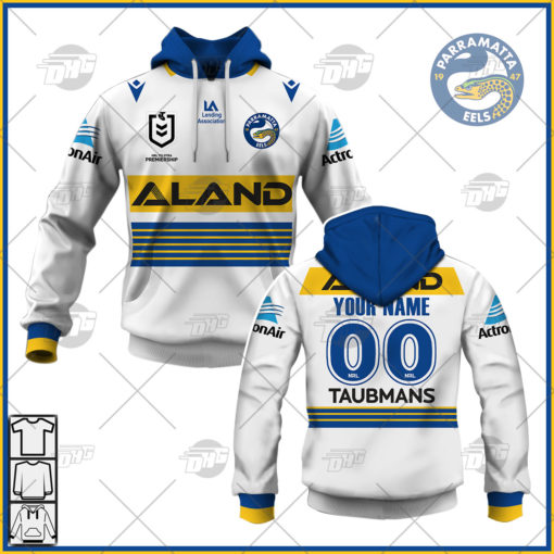 Personalise NRL Parramatta Eels 2022 Away Jersey