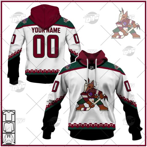 Personalized NHL Men’s Arizona Coyotes 2022 Black Away Jersey