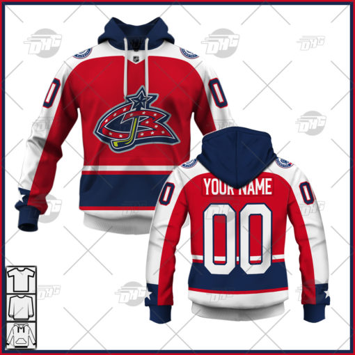 Personalized NHL Men’s Columbus Blue Jackets Fanatics Branded Red 2020/21 Special Edition Breakaway Jersey