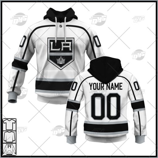 Personalized NHL  Men’s Los Angeles Kings 2022 Fanatics Branded White Away Breakaway Jersey