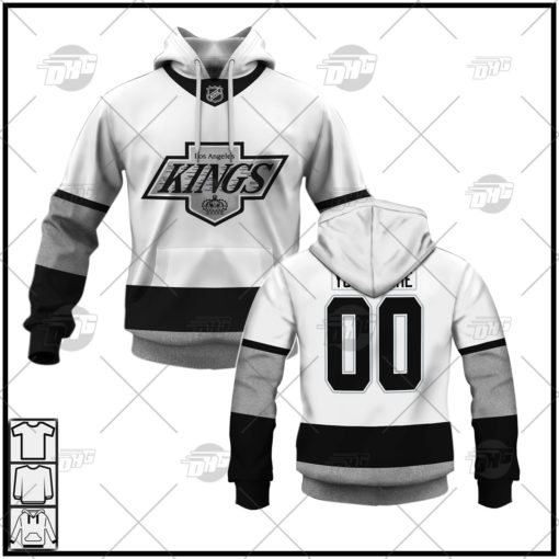 Personalized NHL  Men’s Los Angeles Kings White 2021/22 Alternate Primegreen Pro Jersey