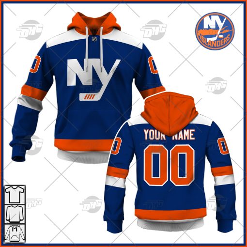 Personalized NHL  Men’s New York Islanders 2022 Blue Alternate Jersey