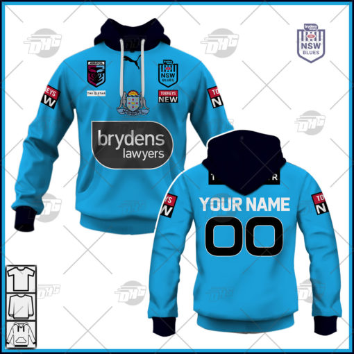 Personalise State of Origin series New South Wales Blues NSWRL 2022 Jersey