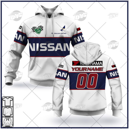 Personalise Australian Touring Car Jim Richards 1990 Retro Vintage Racing Suit Hoodie Style