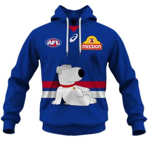 Personalised Western Bulldogs AFL x Family Guy Guernsey