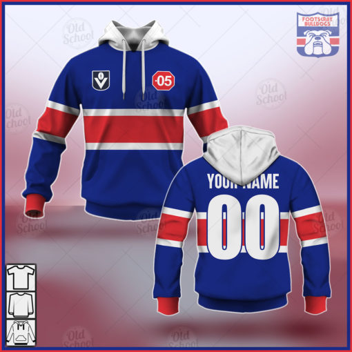 Personalised AFL FOOTSCRAY Vintage Guernsey 1989 HERITAGE COLLECTION