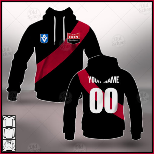 Personalised AFL ESSENDON Vintage Guernsey 1982 HERITAGE COLLECTION