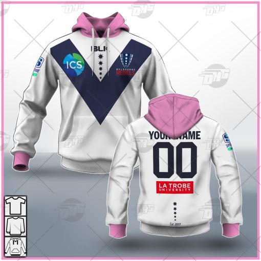 Personalised Super Rugby MELBOURNE REBELS Away Jersey