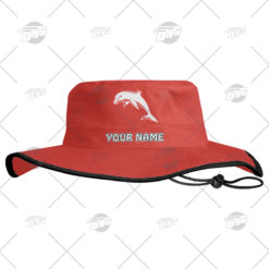 Personalised NRL Dolphins Bucket Hat Boonie Hat
