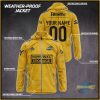 Personalised Super Rugby Canterbury Crusaders Weather Proof Jacket Rain Proof Jacket