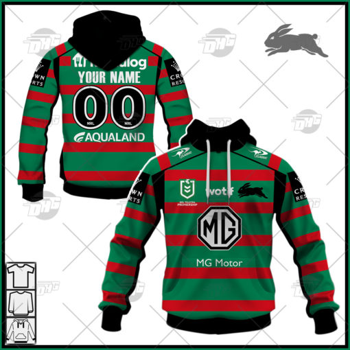 Personalise NRL South Sydney Rabbitohs 2022 Home Jersey