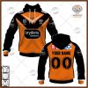 Personalise NRL Wests Tigers 2022 Home Jersey