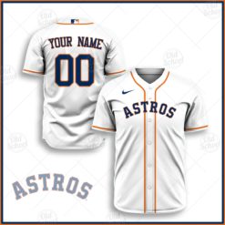 Personalize MLB Houston Astros 2020 Home Jersey - White