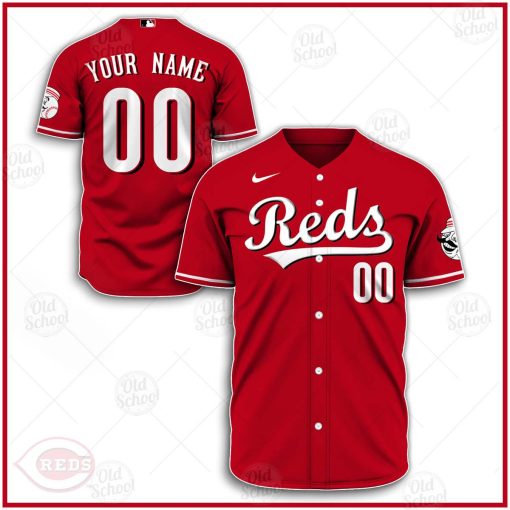 Personalize MLB Cincinnati Reds 2020 Alternate Jersey – Scarlet