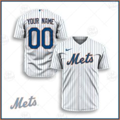 Personalize MLB New York Mets 2020 Home Jersey – White