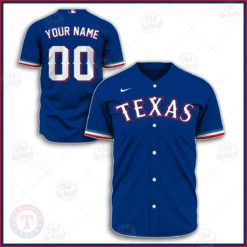 Personalize MLB Texas Rangers Alternate Jersey 2020