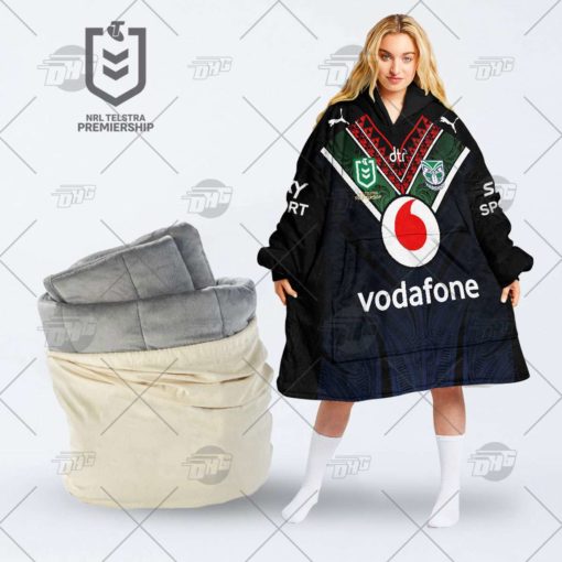 Personalised Indigenous Jersey NRL New Zealand Warriors oodie blanket hoodie snuggie hoodies