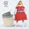 Personalized NRL Newcastle Knights oodie blanket hoodie snuggie hoodies