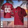 Personalize NFL Baltimore Ravens Polynesian Tattoo Design Hawaiian Shirt