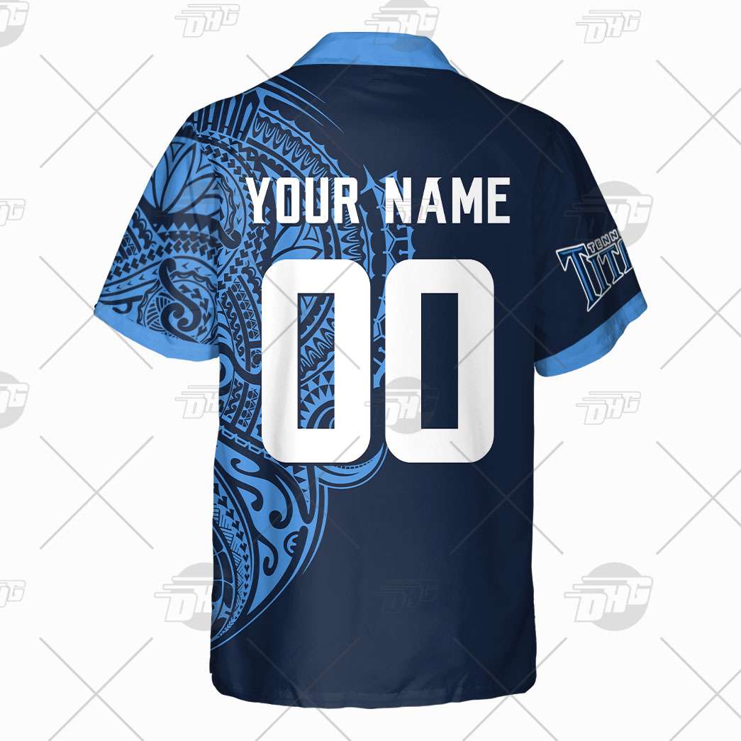 Personalize NFL Tennessee Titans Polynesian Tattoo Design Hawaiian Shirt -  OldSchoolThings - Personalize Your Own New & Retro Sports Jerseys, Hoodies,  T Shirts