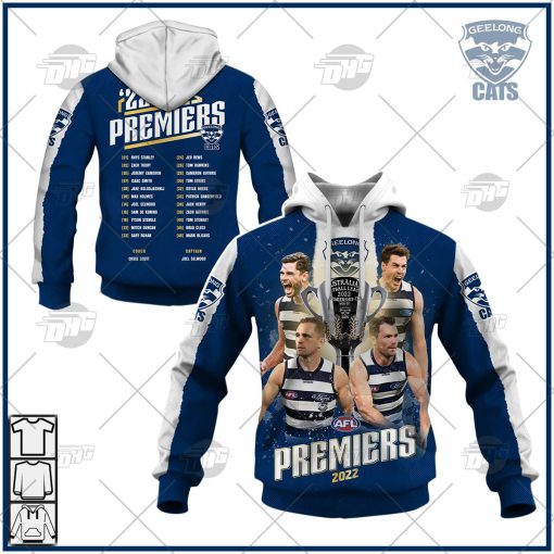 AFL Geelong Cats 2022 Premiers We Are Geelong Bestseller Style Hoodie Jumper Shirt