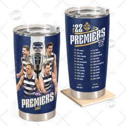 AFL Geelong Cats 2022 Premiers We Are Geelong Bestseller Style Stainless Steel Tumbler 20oz 30oz