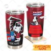 Personalized NFL Arizona Cardinals Tumbler Snoopy BUD LIGHT Beer Lover Stainless Steel Tumbler 20oz 30oz
