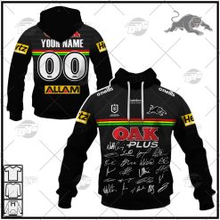 Personalised NRL Penrith Panthers 2022 Grand Final Jersey with Team Signature