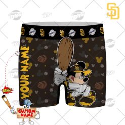 Personalized gifts MLB San Diego Padres boxer brief men underwear