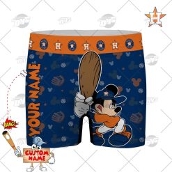 Personalized gifts MLB Houston Astros boxer brief men underwear