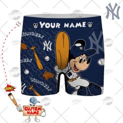 Personalized gifts MLB New York Yankees boxer brief men underwear