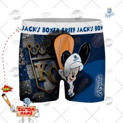 Personalized gifts MLB Kansas City Royals boxer brief men underwear