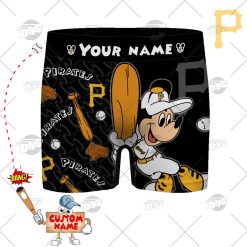 Personalized gifts MLB Pittsburgh Pirates boxer brief men underwear