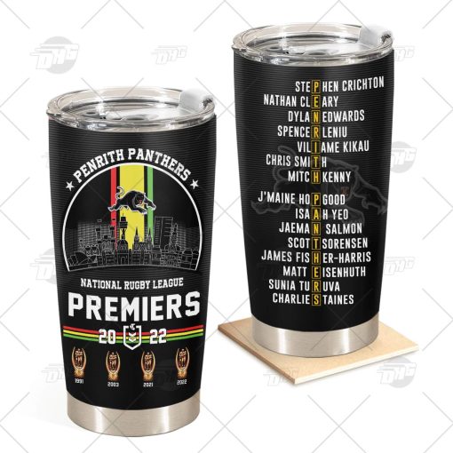 Penrith Panthers Premiers NRL Telstra Premiership Sydney 2022 Tumbler