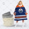 Personalized NHL New York Rangers Blue oodie blanket hoodie snuggie hoodies