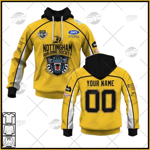 Personalise EIHL Nottingham Panthers 2022/23 Custom Fan Home Jersey
