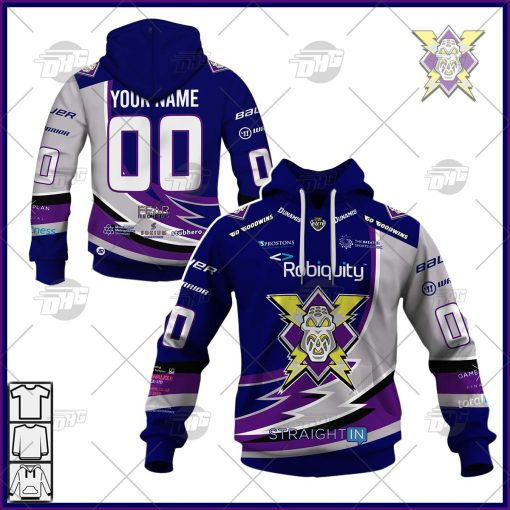 Personalise EIHL Manchester Storm 2022/23 Custom Fan Cup Jersey