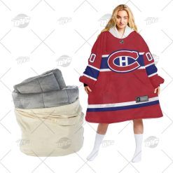 Personalized NHL Montreal Canadiens Oodie Hoodeez
