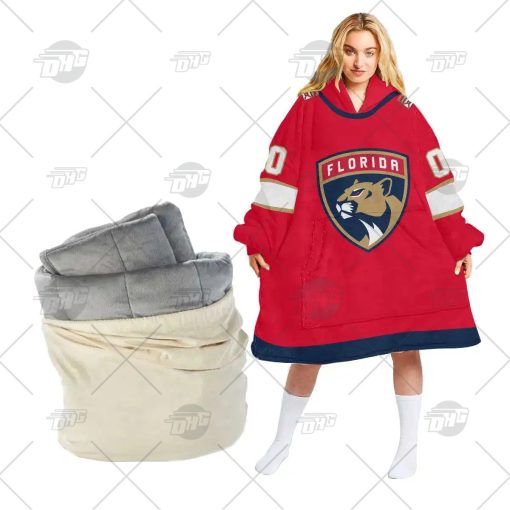 Personalized NHL Florida Panthers Oodie Hoodeez