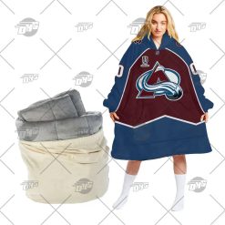 Personalized NHL Colorado Avalanche Oodie Hoodeez