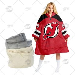 Personalized NHL New Jersey Devils Oodie Hoodeez
