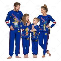 Personalized NHL New York Rangers Jersey ft. The Simpsons Pyjamas For Family Best Christmas Gift Custom Gift for Fans