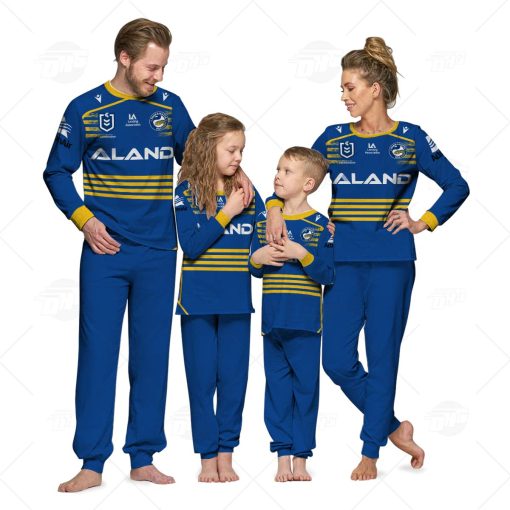 Personalised NRL Parramatta Eels Pyjamas For Family