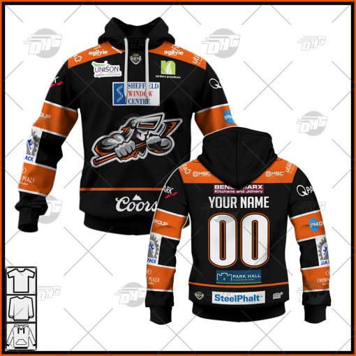 Personalise EIHL Sheffield Steelers 2022-23 Cup Jersey