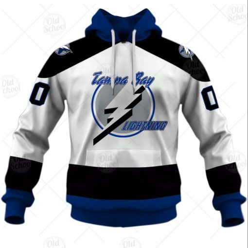 Personalized Vintage NHL Tampa Bay Lightning White Jersey