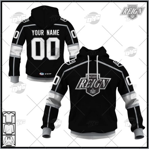 Customized AHL Ontario Reign Premier Jersey