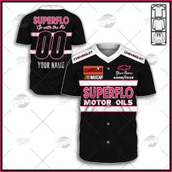 Personalise Days of thunder Cole Trickle Racing Jacket SuperFlo Chevrolet Baseball Jersey