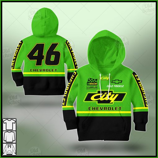 Days Of Thunder Cole Trickle 46 City Chevrolet Limited Edition Jacket Hoodies Shirts For KID